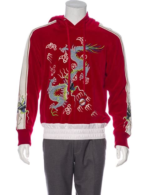 gucci velvet dragon hoodie|Gucci Dragon Hoodie .